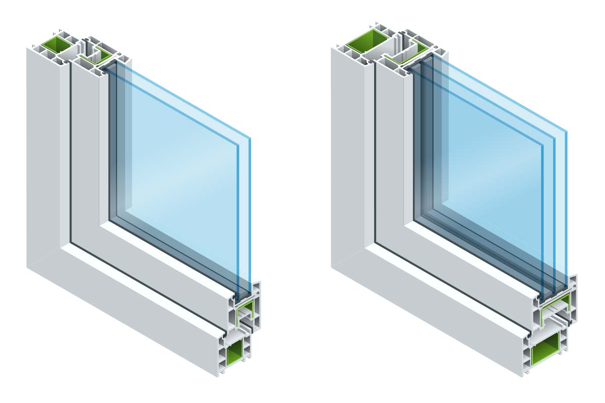 Double Glazed Windows Glass