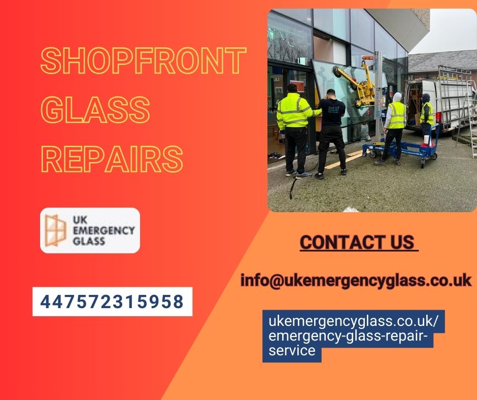 shopfront glass repairs